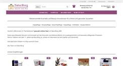 Desktop Screenshot of gesunde-schoene-haut.com